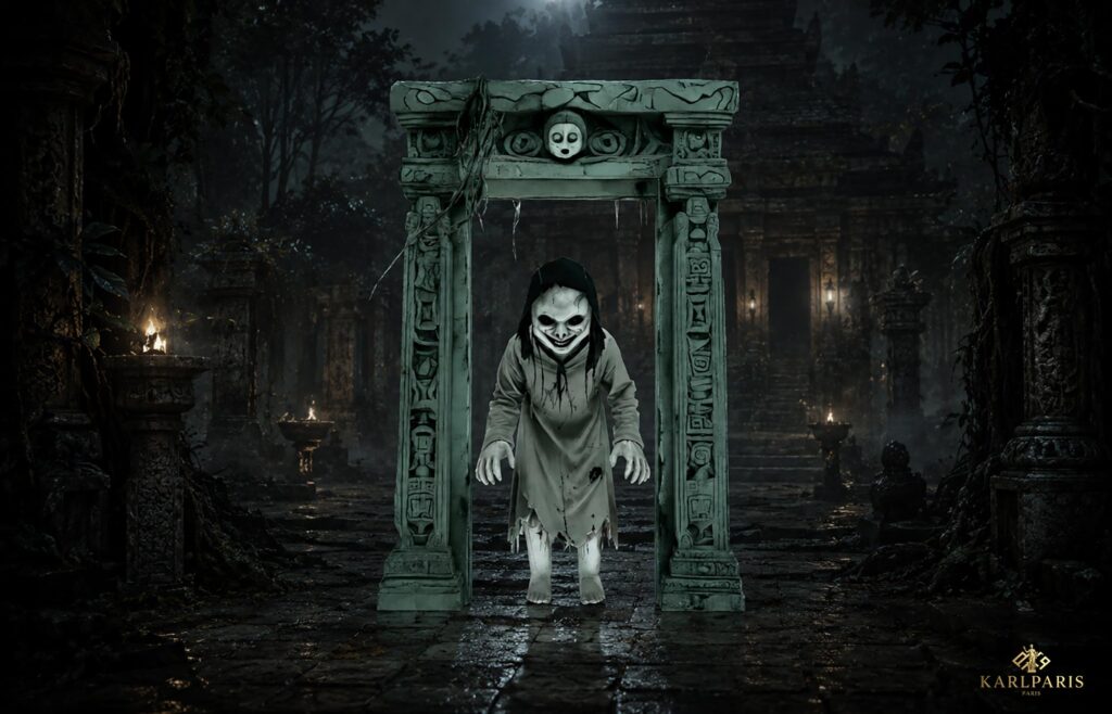 Haunted Ghost Child Portal Dark Fantasy Sculpture Second Life