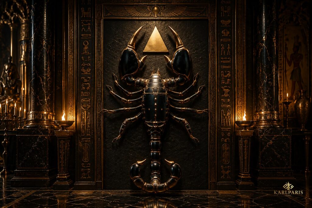 Mystical Scorpion Dark Zodiac Fantasy Wall Decor Second Life