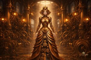 Steampunk Queen Character Second Life
