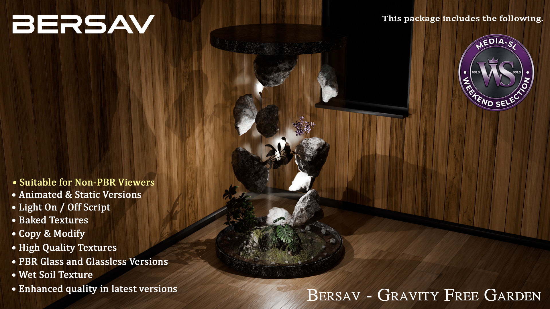 Bersav Gravityfree Mediasl Second Life