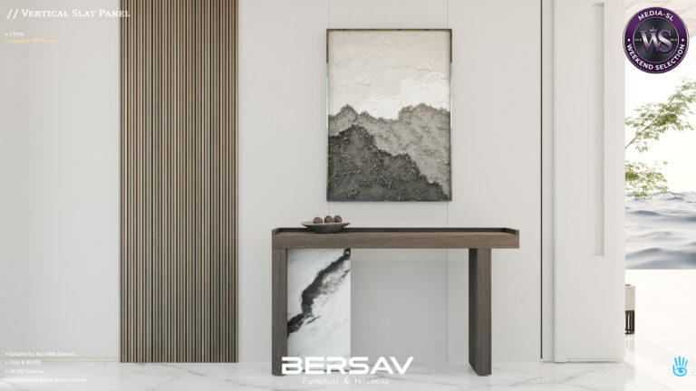 Bersav Verticalslatpanel Mediasl Second Life