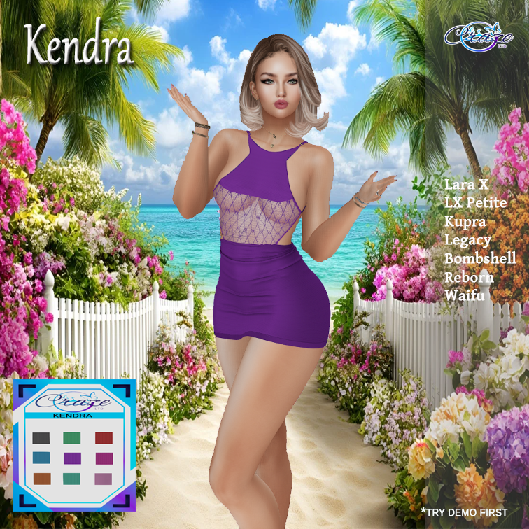 Craze Ltd Kendra Dress Second Life