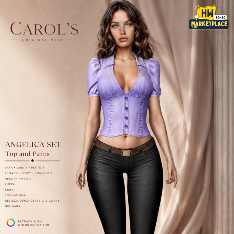 Carols Angelica Set Hwm Second Life