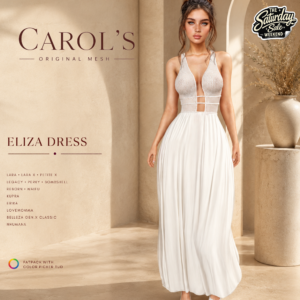 Carols Eliza Dress Tss Second Life
