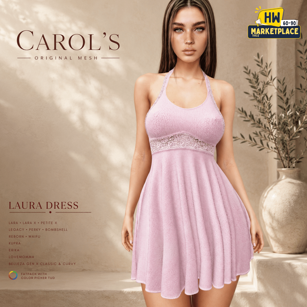 Carols Laura Dress Hwm Second Life