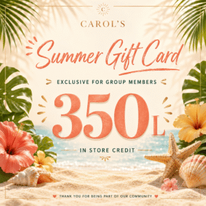 Carols Summer Gift Card 20261 Second Life