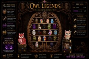 Gacha Owl Legends 1 Second Life