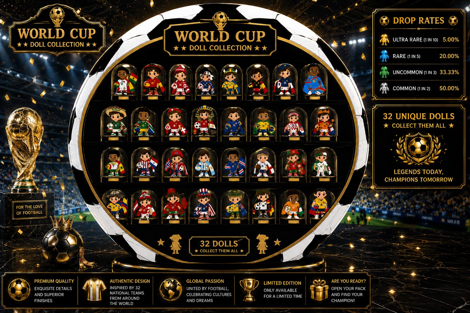 Gacha World Cup Doll Collection Second Life