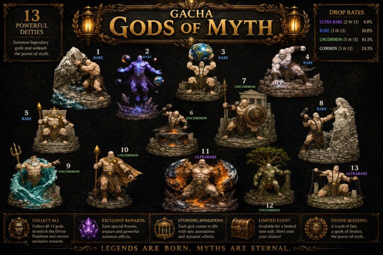 Gacha Gods Of Myth Second Life
