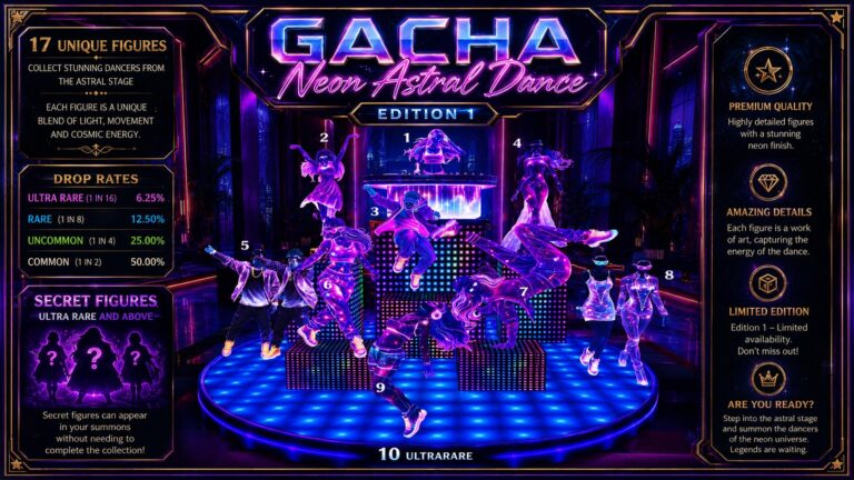 Gacha Neon Astral Dance Edition 1 Second Life