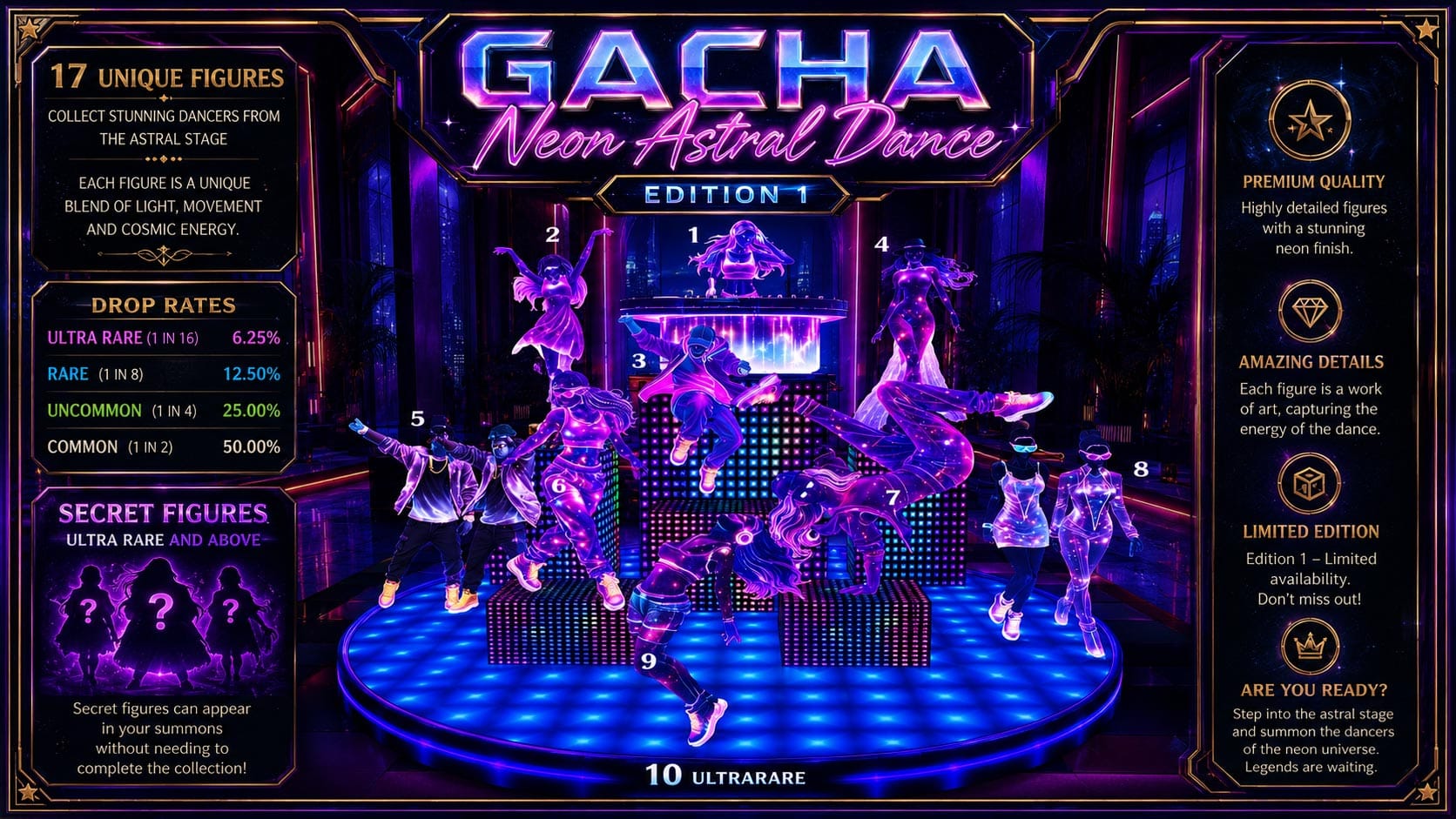 Gacha Neon Astral Dance Edition 1 Second Life