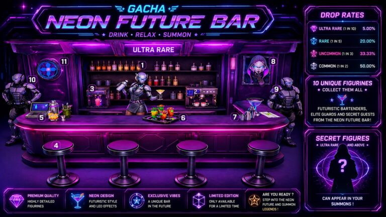 Gacha Neon Future Bar Second Life