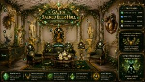 Gacha Sacred Deer Hall Woodland Fantasy Second Life