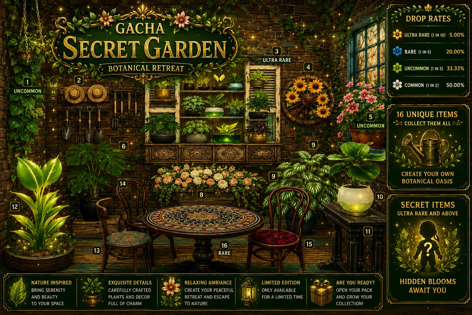 Gacha Secret Garden Second Life