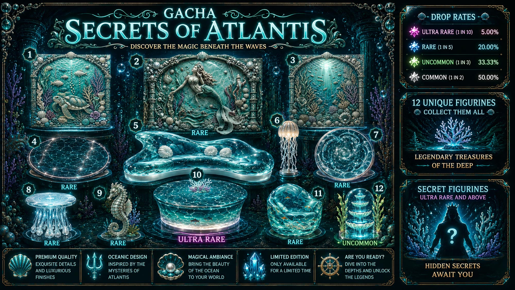 Gacha Secrets Of Atlantis Second Life