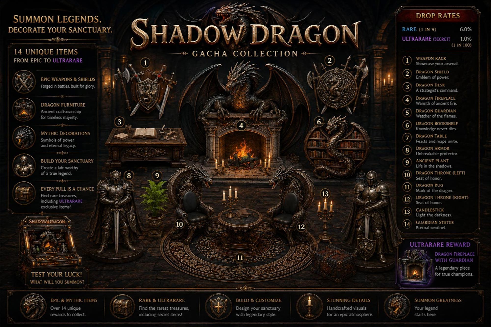 Gacha Shadows Dragon Second Life