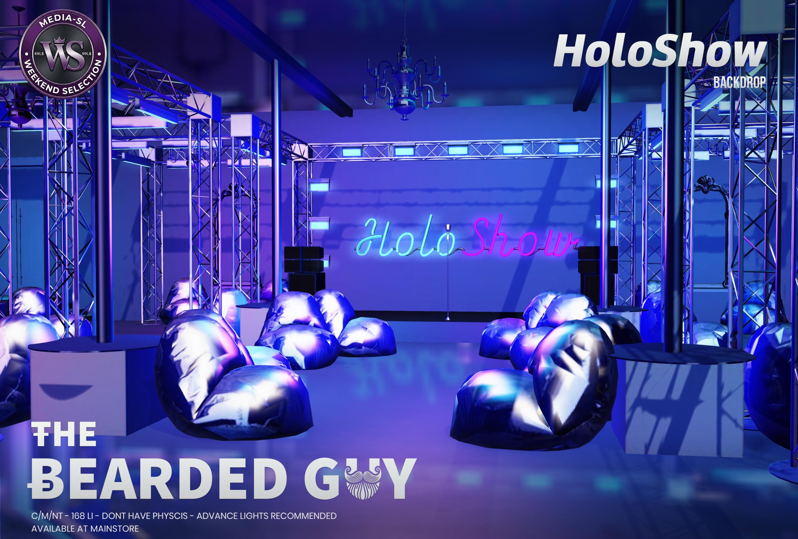 Holo Show Backdrop The Bearded Guy Mediasl Ws Second Life