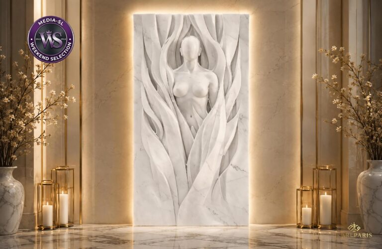 Karlparis Abstract Female Marble Relief Second Life