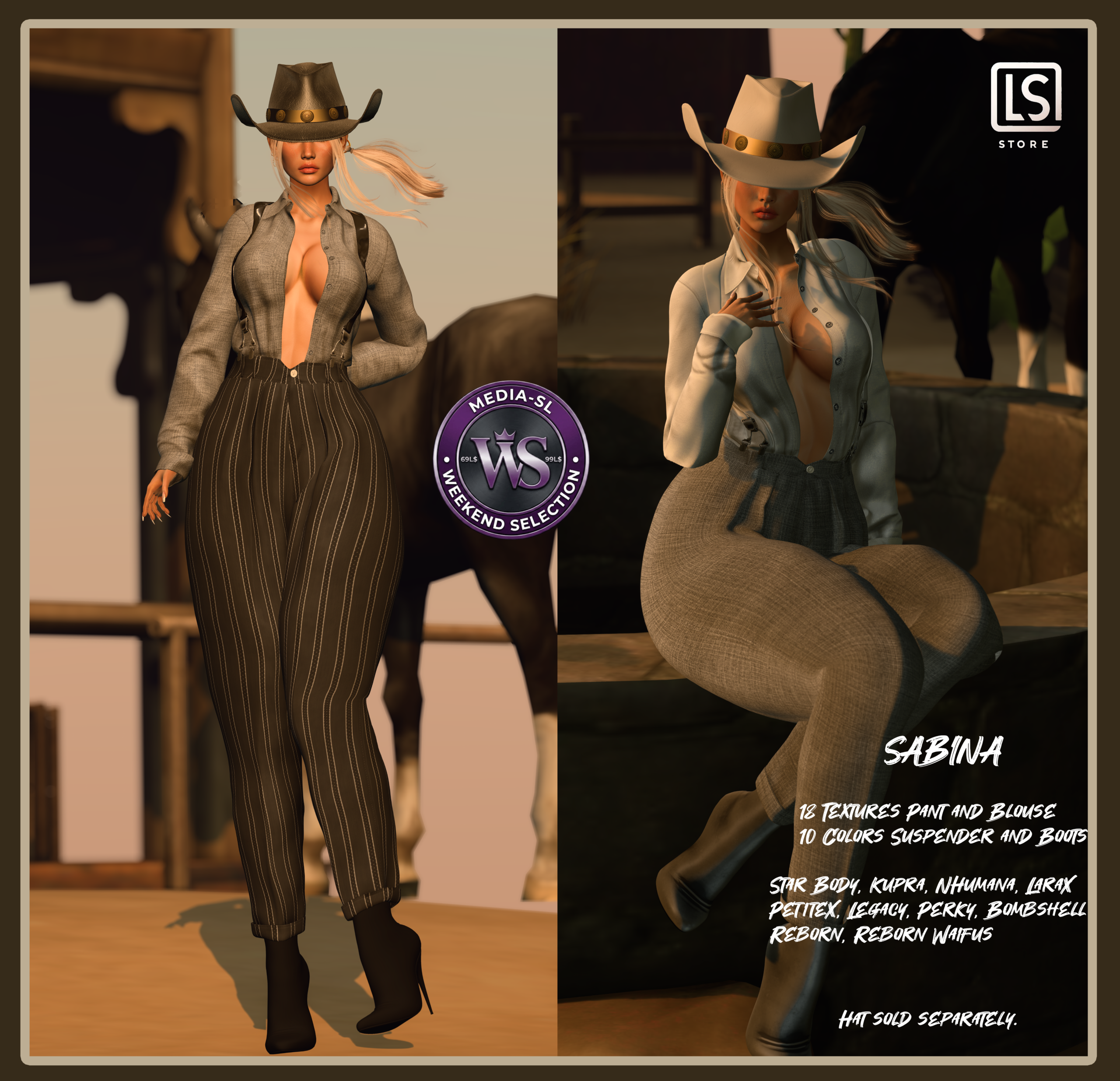 [ls] Sabina Set Media Sl Second Life