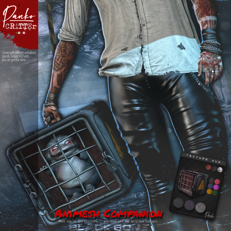 [panko] Critter Animesh Companion Second Life