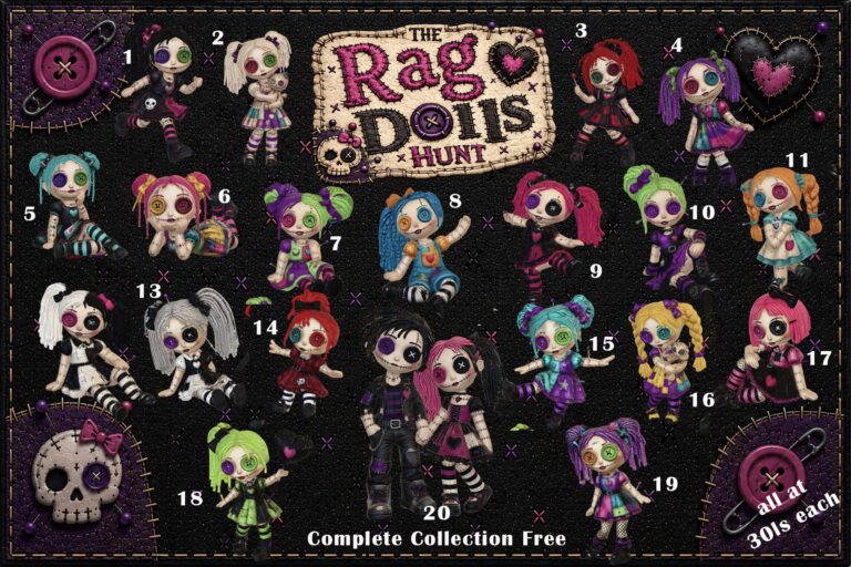 Rag Dolls Hunt Second Life