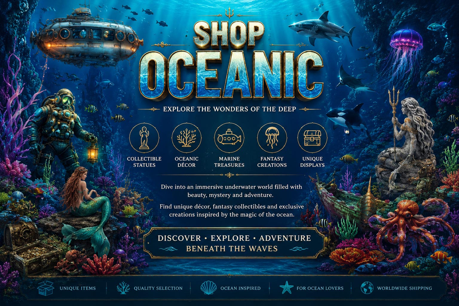 Shop Oceanic Second Life