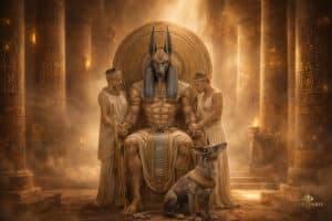 Anubis Throne Egyptian God Second Life