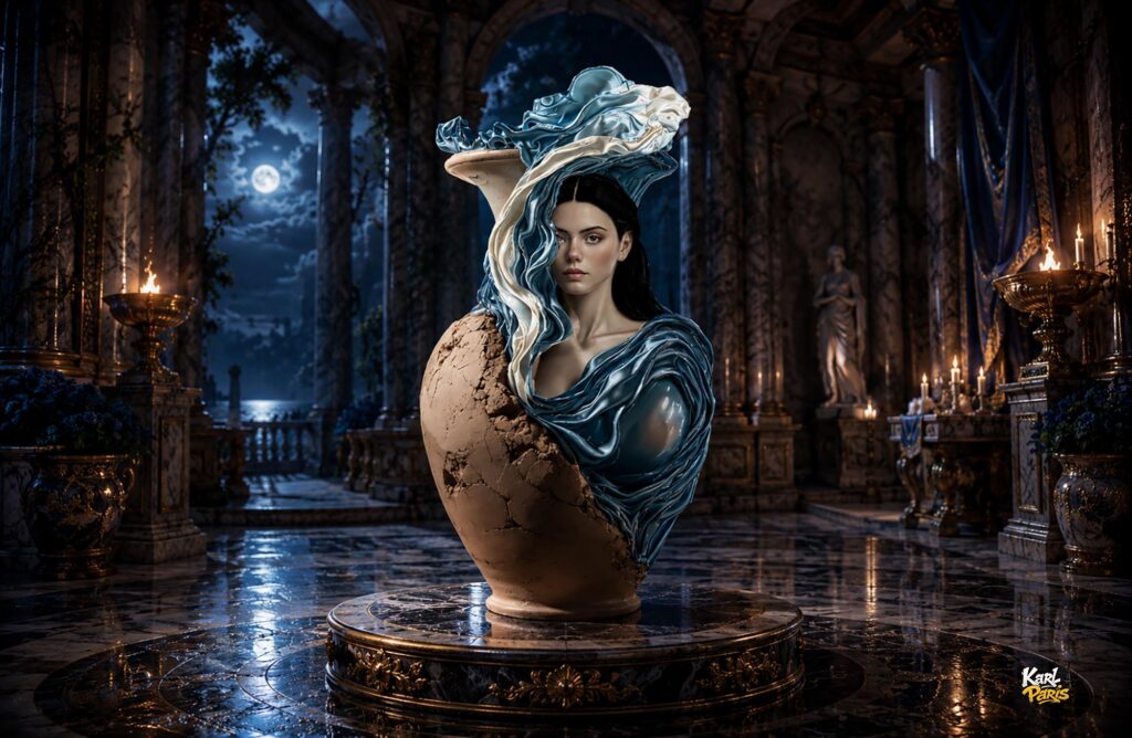 Azure Veil Muse Ethereal Vessel Of Dreams Second Life