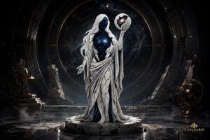Celestial Galaxy Goddess Cosmic Universe Marble Fantasy Statue 1 Second Life