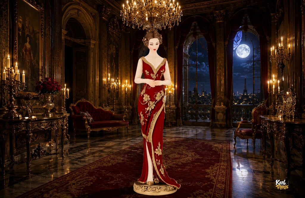 Crimson Orchid Elegance Timeless Oriental Beauty Second Life