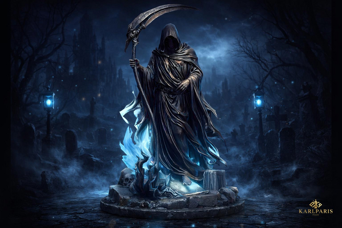 Dark Reaper Statue 2 Second Life