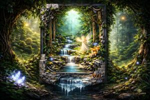 Enchanted Fairy Forest Portal Second Life