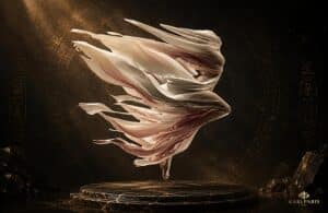 Ethereal Flowing Spirit Sculpture Abstract Dreamlike Art Figure Second Life