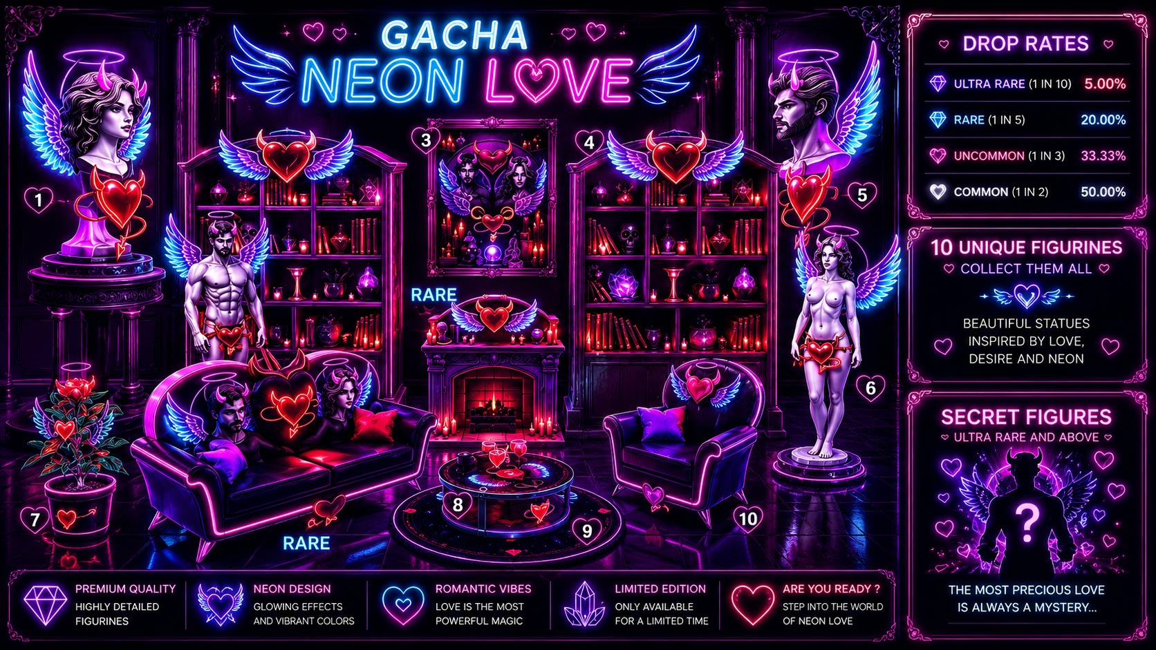 Gacha Neon Love Second Life