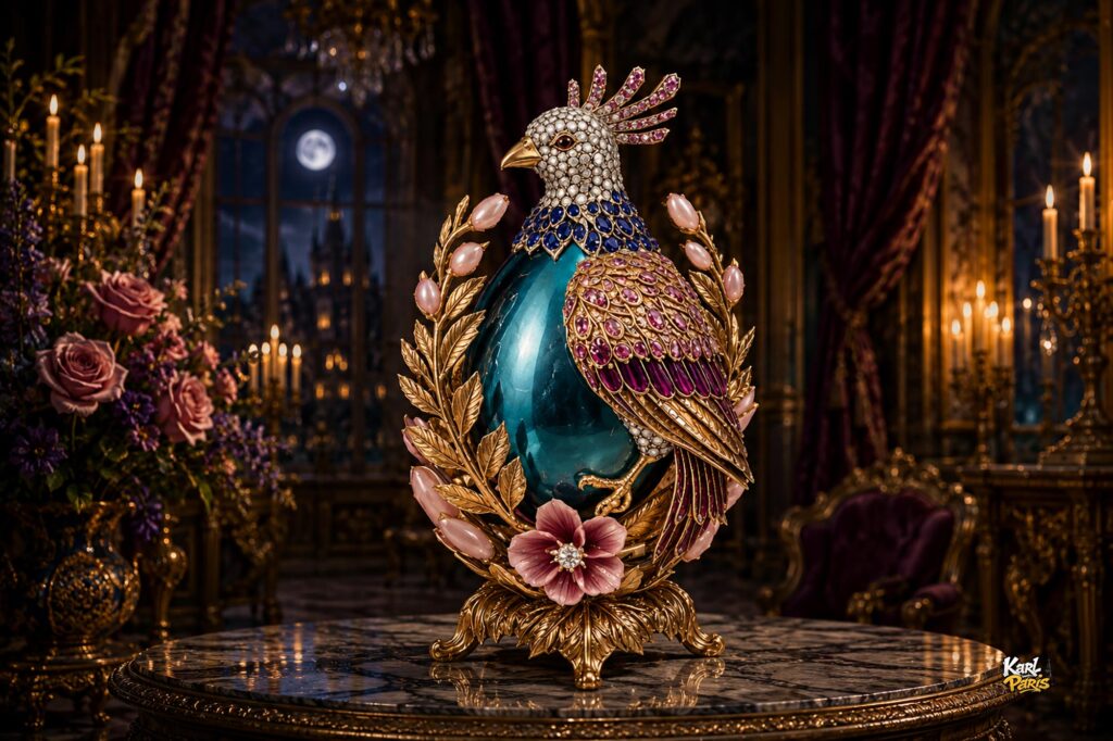 Imperial Songbird Egg Jewel Blossom Treasure Second Life