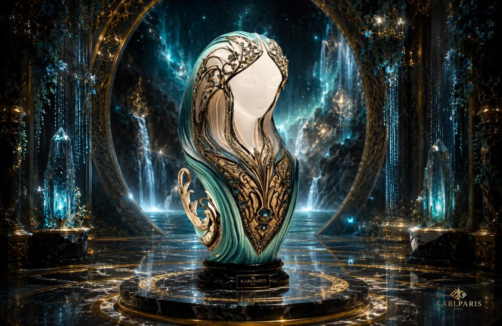 Mystical Elven Maiden Bust Fantasy Goddess Sculpture Second Life