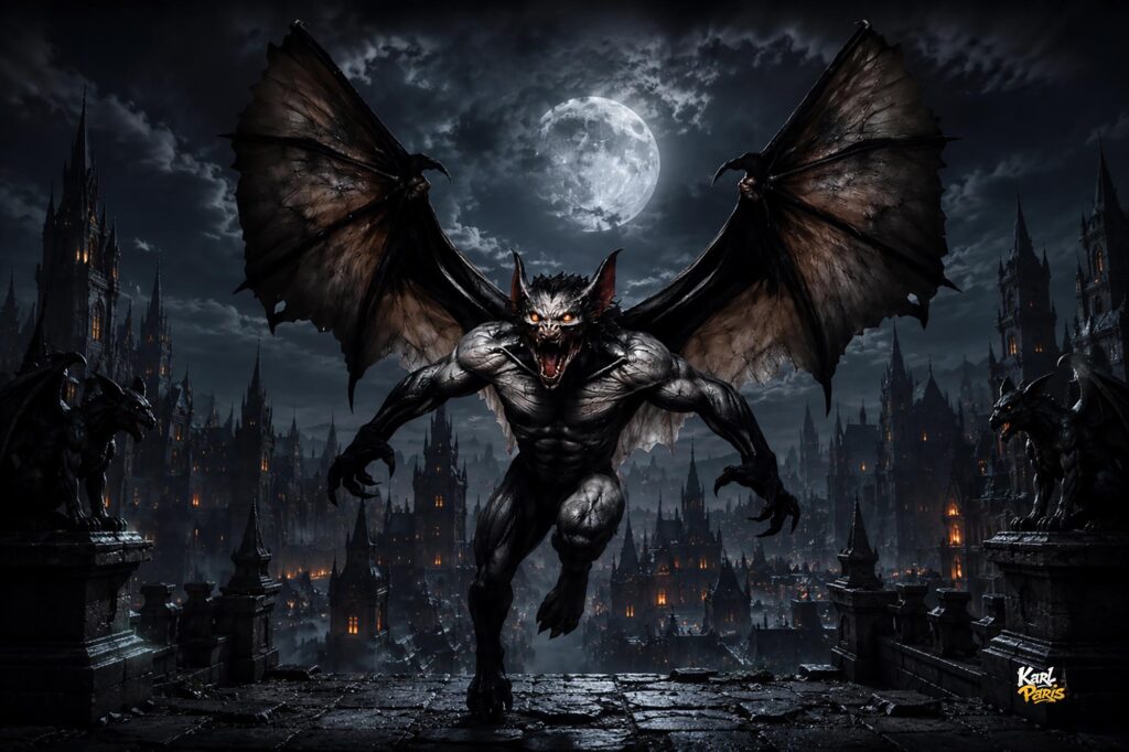 Nightmare Gargoyle Winged Abyssal Horror Second Life