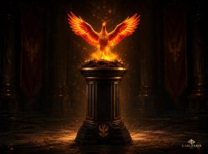 Phoenix Rising Flame Artwork Mythical Fire Second Life