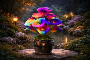 Rainbow Calla Lily 1 Second Life