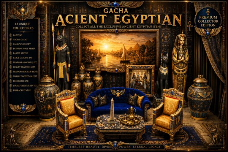 Ancient Egyptian Gacha Collection Second Life