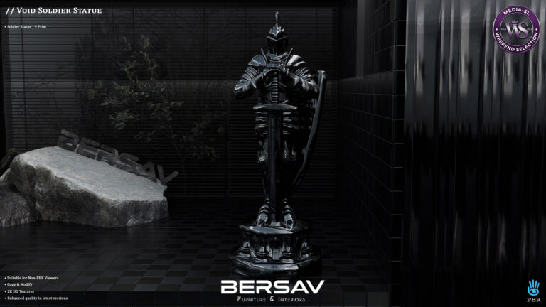 Bersav Soldierstatue Mediasl Second Life