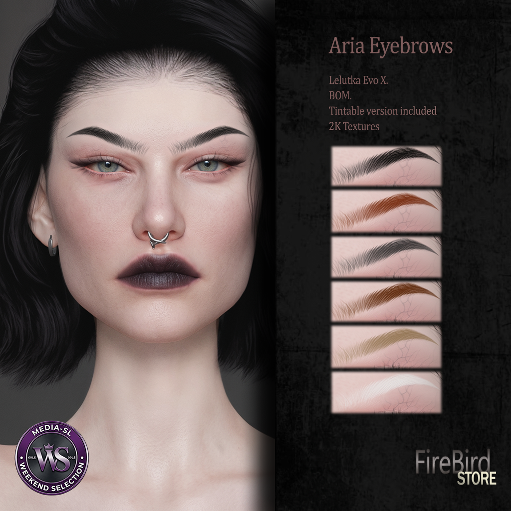 [fb] Aria Eyebrows Second Life