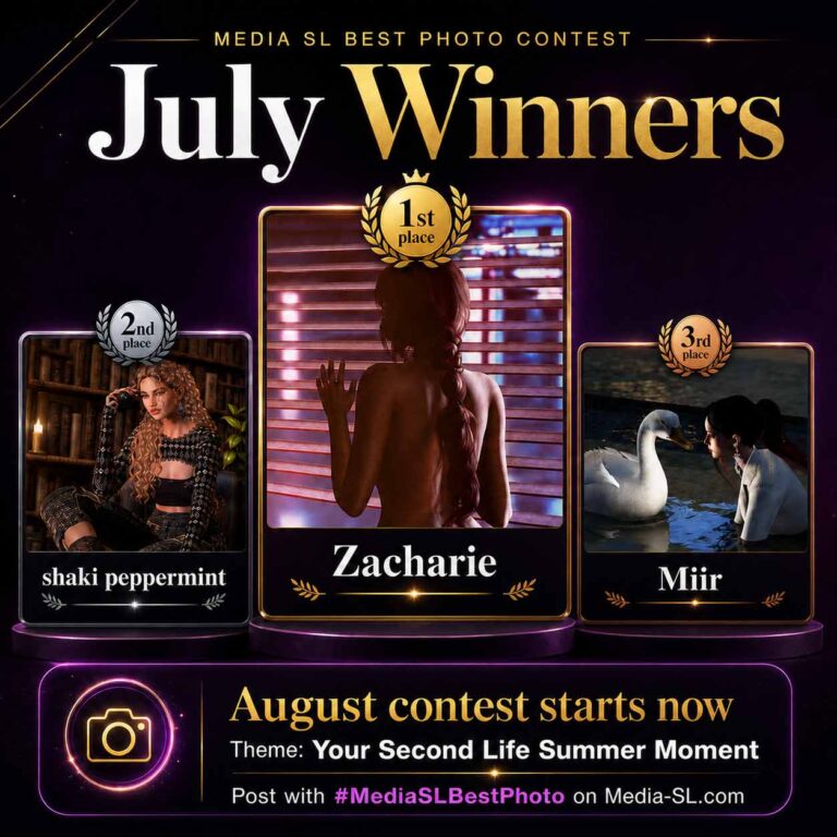 July Winners Second Life