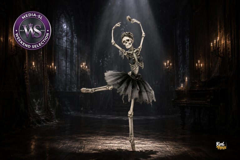 Karlparis Skeleton Ballerina In A Ruined Theater Second Life
