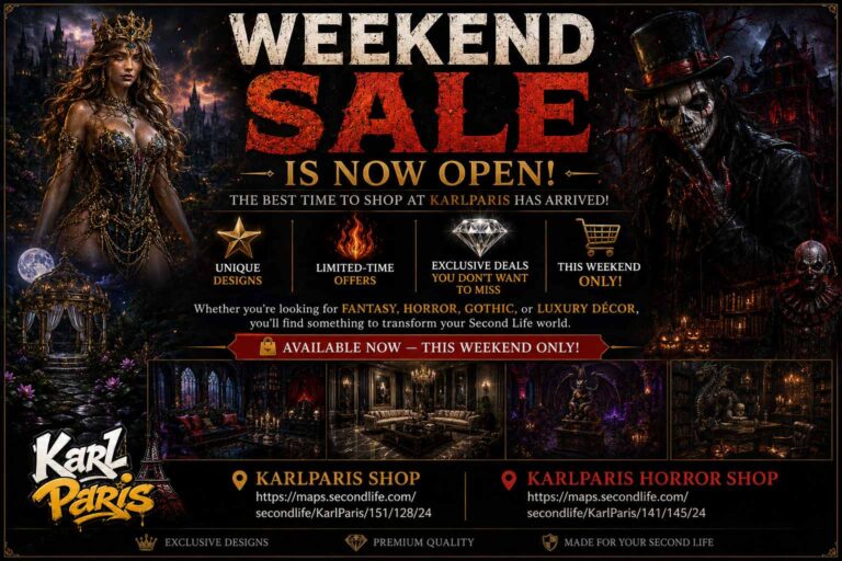 Karlparis Weekend Sale2 Second Life
