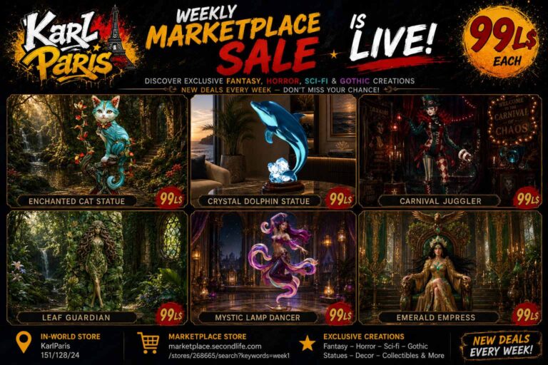 Karlparis Weekly Marketplace2 Second Life