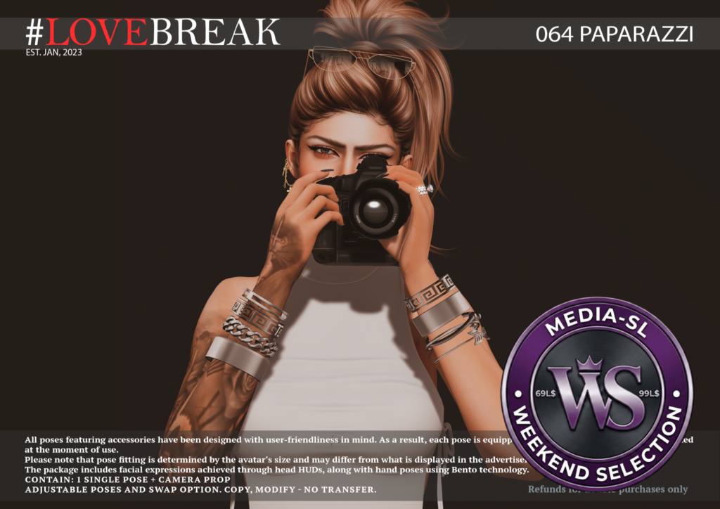 #lovebreak 064 Paparazzi Second Life