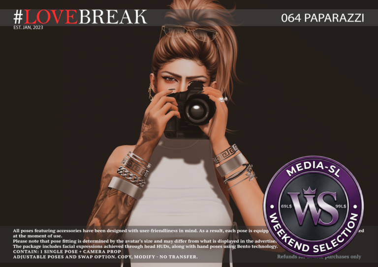 #lovebreak 064 Paparazzi Second Life