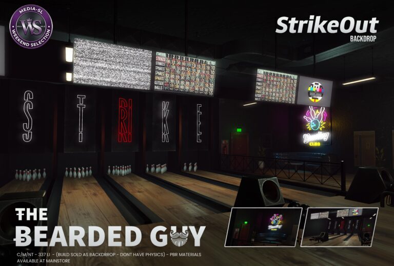 Strike Out Backdrop The Bearded Guy Media Sl Ws Second Life