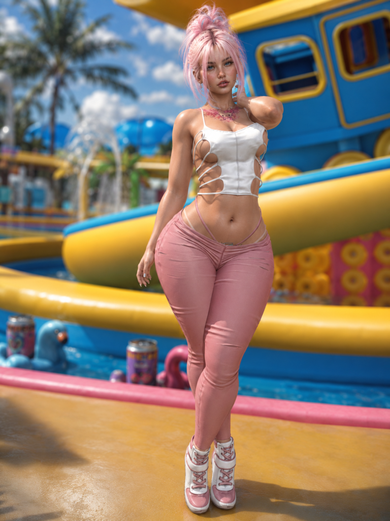 Tropical Fun At The Waterpark Second Life